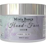 Nacario Koruyucu & Besleyici El ve Yüz KREMI,%100 Saf ve Katkısız, Lavanta - Çay Ağacı Yağı, 50ML