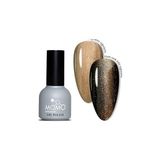 Nacario Kristal Kedi Gözü Kalıcı Oje CE02, Yarı Şeffaf, Antik Altın, 10 ml