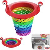 Nacario Kyrotech Mutfak Lavabosu Süzgeci, Lavabo Süzgeci, Gider Süzgeci, Banyo Gider Süzgeci, Duş Gider Tıkanıklık Önleyici, Lavabo Jali, Lavabo Ağ Süzgeci, Lavabo Filtresi