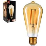 Nacario Ledx St-64 Kırılmaz Gövde 4,5 Watt Düz Rustik Ampul