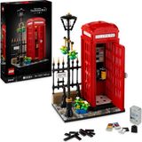 Nacario LEGO 21347 Ideas Kırmızı Londra Telefon Kulübesi