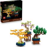 Nacario LEGO Botanicals Mini Bonsai Ağaçları 10373 – Bitki Tutkunu Yetişkinler Için Ginkgo, Wisteria ve Siyah Çam Ağaçlarından Oluşan Dekoratif Bitki Modeli, Yaratıcı Hediye Fikri (709 Parça)