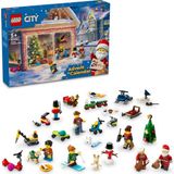 Nacario LEGO City 2024 Yılbaşı Takvimi 60436, 5 Yaş ve Üzeri Çocuklar Için Yılbaşına Geri Sayım Yapan Yaratıcı Oyuncak Yapım Seti (195 Parça)