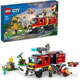 Nacario Lego® City Itfaiye Komuta Kamyonu 60374-7 Yaş ve Üzeri Çocuklar Için Insansız Kara ve Hava Araçları Içeren Oyuncak Yapım Seti (502 Parça)