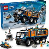 Nacario LEGO City Kutup Kaşifi Laboratuvar Kamyonu 60471-8 Yaş ve Üzeri Bilim Tutkunu Çocuklar Için Laboratuvar Kamyonu Içeren Yaratıcı Oyuncak Yapım Seti, Doğum Günü Hediyesi (1064 Parça)