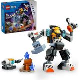 Nacario LEGO City Uzay Inşaat Robotu 60428-6 Yaş ve Üzeri Çocuklar Için Uzay Aracı Içeren Yaratıcı Oyuncak Yapım Seti (140 Parça)