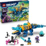 Nacario LEGO Dreamzzz Timsah Denizaltı 71512 – 8 Yaş ve Üzeri Çocuklar Için Logan, Zoey, Arika Minifigürleri ve Grimspawn Figürü Içeren 2 Inşa Seçenekli Yaratıcı Oyuncak Yapım Seti, Hediye Fikri (1107 Parça)