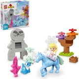Nacario Lego® Duplo │ Disney Elsa ve Bruni Büyülü Ormanda 10418, 2 Yaş ve Üzeri Çocuklar Için Elsa Mini Bebek Figürü Içeren Eğitici Oyuncak Yapım Seti, 31 Parça