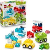 Nacario LEGO Duplo Ilk Yaratıcı Araçlar 10474-1.5 Yaş ve Üzeri Kız ve Erkek Çocuklar Için Figür Içeren Eğitici Yaratıcı Oyuncak Yapım Seti, Çocuklar Için Eğlenceli Doğum Günü Hediyesi Fikri (42 Parça)