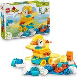 Nacario LEGO Duplo Kasabası 3’ü 1 Arada Tekerlekli Hayvanlar 10448 – 2 Yaş ve Üzeri Hayvansever Çocuklar Için Hayal Gücü Geliştiren Eğitici Oyuncak Yapım Seti, Doğum Günü Hediyesi (58 Parça)