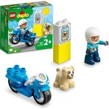 Nacario LEGO Duplo Kurtarma Polis Motosikleti 10967 – 2 Yaş ve Üzeri Çocuklar Için Eğitici Hediye Fikri, Motosiklet ile Polis Memuru ve Köpek Minifigürleri Içeren Yaratıcı Oyuncak Yapım Seti (5 Parça)