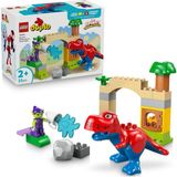 Nacario LEGO Duplo │ Marvel Dinozor Spidey-Rex, Yeşil Goblin’e Karşı 10463-2 Yaş ve Üzeri Kız ve Erkek Çocuklar Için 2 Figür Içeren Eğitici Oyuncak Yapım Seti, Çocuklar Için Yaratıcı Hediye Fikri (25 Parça)