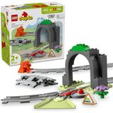 Nacario LEGO Duplo Town Tren Tüneli ve Rayları Ek Macera Seti 10425-2 Yaş ve Üzeri Okul Öncesi Çocuklar Için Eğitici ve Yaratıcı Tren Oyuncağı, Hediye Fikri (20 Parça)