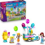 Nacario LEGO Friends Dondurma ve Balon Standı 42692 – 6 Yaş ve Üzeri Çocuklar Için Liann ve Paisley Mini Bebekleri ile Çeşitli Aksesuarlar Içeren Yaratıcı Oyuncak Yapım Seti, Hediye Fikri (107 Parça)