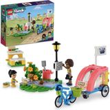 Nacario Lego® Friends Köpek Kurtarma Bisikleti 41738-6 Yaş ve Üzeri Çocuklar Için Çıkarılabilir Römorklu Oyuncak Yapım Seti (125 Parça)