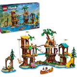 Nacario LEGO Friends Macera Kampı Ağaç Ev Yapım Seti 42631-8 Yaş ve Üstü Kız ve Erkek Çocuklar Için 5 Mini Bebek ve 5 Hayvan Figürü Içeren Kamp Oyun Seti (1128 Parça)