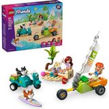 Nacario LEGO Friends Sörfçü Köpekler ve Scooter Macerası 42641-6 Yaş ve Üzeri Erkek ve Kız Çocukları Için Mini Bebek Içeren Yaratıcı Oyuncak Yapım Seti, Doğum Günü Hediyesi (113 Parça)