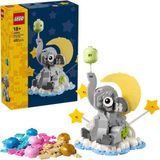 Nacario LEGO Gökyüzündeki Yavru Fil 40814 – Yetişkinler Için Bulut Tabanı Üzerinde Inşa Edilebilen Yavru Fil Içeren Dekoratif Model Yapım Seti, Cinsiyet Açıklama Partisi Veya Hatıra Hediyesi Fikri (402 Parça)