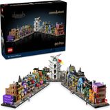 Nacario LEGO Harry Potter Diagon Yolu Büyücü Mağazaları 76444 - Yetişkinler Için Koleksiyonluk Yaratıcı ve Keyifli Sergileme Modeli Yapım Seti, Doğum Günü Hediyesi (2750 Parça)