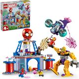 Nacario LEGO | Marvel 4+ Spidey Takımı Ağ Örücü Karargahı 10794-4 Yaş ve Üzeri Çocuklar Için 5 Minifigür Içeren Yaratıcı Oyuncak Yapım Seti (193 Parça)