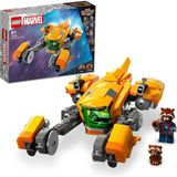 Nacario LEGO Marvel Bebek Rocket’in Gemisi 76254-8 Yaş ve Üzeri Çocuklar Için Galaksinin Koruyucuları Rakun’un Uzay Gemisini Içeren Süper Kahramanlı Yaratıcı Oyuncak Yapım Seti (330 Parça)