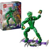 Nacario LEGO Marvel Green Goblin Yapım Figürü 76284 – 8 Yaş ve Üzeri Çocuklar Için Süper Kahraman Hediyesi Fikri, 2 Bal Kabağı Bombası Dahil Orijinal Aksesuarlar Içeren Yaratıcı Oyuncak Yapım Seti (471 Parça)