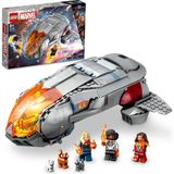 Nacario LEGO Marvel Hoopty 76232-8 Yaş ve Üzeri Kız ve Erkek Çocuklar Için Süper Kahraman Hediyesi Fikri, Uzay Gemisi ve 3 Minifigür Içeren Eğlenceli Dekoratif Yaratıcı Oyuncak Yapım Seti (420 Parça)