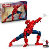 Nacario LEGO Marvel Örümcek Adam Kahraman Figürü 76346-12 Yaş ve Üzeri Çocuklar Için Isim Levhası ile Minifigür Içeren Yaratıcı Oyuncak Yapım Seti, Süper Kahraman Hediye Fikri (813 Parça)