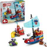 Nacario LEGO Marvel Spidey ve Inanılmaz Arkadaşları Spidey Takımı Korsan Gemisi 11208-4 Yaş ve Üzeri Çocuklar Için Minifigür Içeren Yaratıcı Oyuncak Yapım Seti, Çocuklar Için Hediye Fikri (201 Parça)