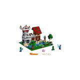 Nacario LEGO Minecraft Çalışma Kutusu 3.0 21161 - Minecraft Kale ve Çiftlik Yapım Seti, Yapım Oyuncağı ile Minifigürler (564 Parça)