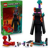 Nacario LEGO Minecraft Enderman Kulesi 21279 - Video Oyunu Seven 9 Yaş ve Üzeri Çocuklar Için Minecraft Temalı Kule Içeren Yaratıcı Oyuncak Yapım Seti, Doğum Günü Hediyesi (867 Parça)