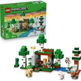 Nacario LEGO Minecraft Ilk Gece Macerası 21593-8 Yaş ve Üzeri Çocuklar Için Alex, Iskelet ve Creeper Dahil 7 Figür ile Gerçekçi Aksesuarlar Içeren Yaratıcı Oyuncak Yapım Seti, Hediye Fikri (301 Parça)
