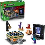 Nacario LEGO Minecraft Nether ve End Geçidi Yolculuğu 21584-7 Yaş ve Üzeri Çocuklar Için Havalı Kahraman Minifigürü ve Enderman Figürleri Içeren Yaratıcı Oyuncak Yapım Seti, Hediye Fikri (192 Parça)