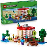 Nacario LEGO Minecraft Tnt Büyük Orman Evi 21275-8 Yaş ve Üzeri Minecraft Hayranı Çocuklar Için Video Oyunu Temalı, Koleksiyonluk Yaratıcı Oyuncak Yapım Seti, Doğum Günü Hediyesi Fikri (287 Parça)