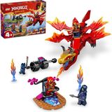 Nacario LEGO Nınjago Kai’nin Kaynak Ejderha Savaşı 71815-4 Yaş ve Üzeri Çocuklar Için 4 Minifigür Içeren Yaratıcı Oyuncak Yapım Seti (120 Parça)