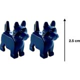 Nacario LEGO Orijinal Figürler - Siyah Köpek (Black Terrier) (2 Adet)