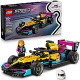 Nacario LEGO Speed Champions F1 Academy LEGO Yarış Arabası 77258-10 Yaş ve Üzeri Çocuklar Için Kasklı ve Peruklu Bir Kadın Sürücü Minifigürü Içeren Yaratıcı Oyuncak Yapım Seti, Hediye Fikri (201 Parça)