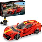 Nacario LEGO Speed Champions Ferrari 812 Competizione 76914-9 Yaş ve Üzeri Çocuklar Için Koleksiyonluk Araba Modeli Içeren Oyuncak Yapım Seti (261 Parça)