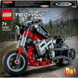 Nacario Lego® Technic Motosiklet 42132 – 7 Yaş ve Üzeri Araçları Seven Çocuklar Için 2’si 1 Arada Yaratıcı Oyuncak Model Yapım Seti (160 Parça)