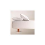 Nacario Lia Lastikli Carsaf Seti 200X200 (Ek 35 Cm) Beyaz