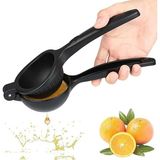 Nacario Limon Sıkacağı Limon Presi Çelik Büyük Boy, Siyah Metal Limon Sıkacağı, Döküm Naranciye Sıkacağı Kaliteli Seri
