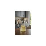 Nacario Limonata ve Detoks Sürahisi 1800 ml - Isıya Dayanıklı Borosilikat Cam Karaf