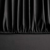 Nacario Linens Mix&match Pamuk Saten King Size Lastikli Çarşaf Siyah