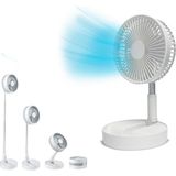 Nacario Lıvıngton Fold & Cold – Uzatılabilir Mini Vantilatör, Pilli, Güçlü USB Vantilatör, 10 Saat Çalışma Süresi, Esnek Ayaklı ve Masa Vantilatörü, 1 M Yüksekliğe Kadar Uzatılabilir