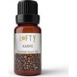 Nacario Lofty Kahve Saf Uçucu Yağ (10ML) -%100 Doğal Esansiyel Yağ | Buhurdanlık, Difüzör ve Oda Kokusu Için Ferahlatıcı Etki
