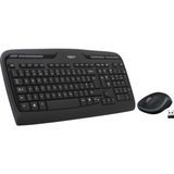 Nacario Logitech MK330 Kablosuz Klavye ve Mouse Seti, Multimedya Tuşları, Sıvı Dökülmesine Dayanıklı, 10 M Kullanım Mesafesi, Türkçe Q Klavye, Siyah