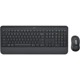 Nacario Logitech Signature MK650 Multi-Device Bolt Alıcılı Bluetooth Kablosuz Klavye ve Mouse Seti Türkçe Q - Siyah
