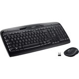 Nacario Logitech Wireless Combo MK330 – Kablosuz Klavye ve Farenizde (2,4ghz, Usb, Qwerty Düzeni (Gb)) Siyah