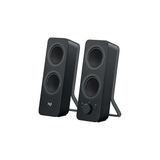 Nacario Logitech Z207 Bluetooth Bilgisayar Hoparlörü, 20 Ince ve Hafif Tasarım, Siyah