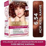 Nacario L'oreal Paris Excellence Creme Saç Boyası 6.54 Açık Kızıl Kahve